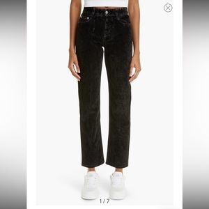 Velvet Denim High Waist Straight Leg Jeans
Stella McCartney 🖤